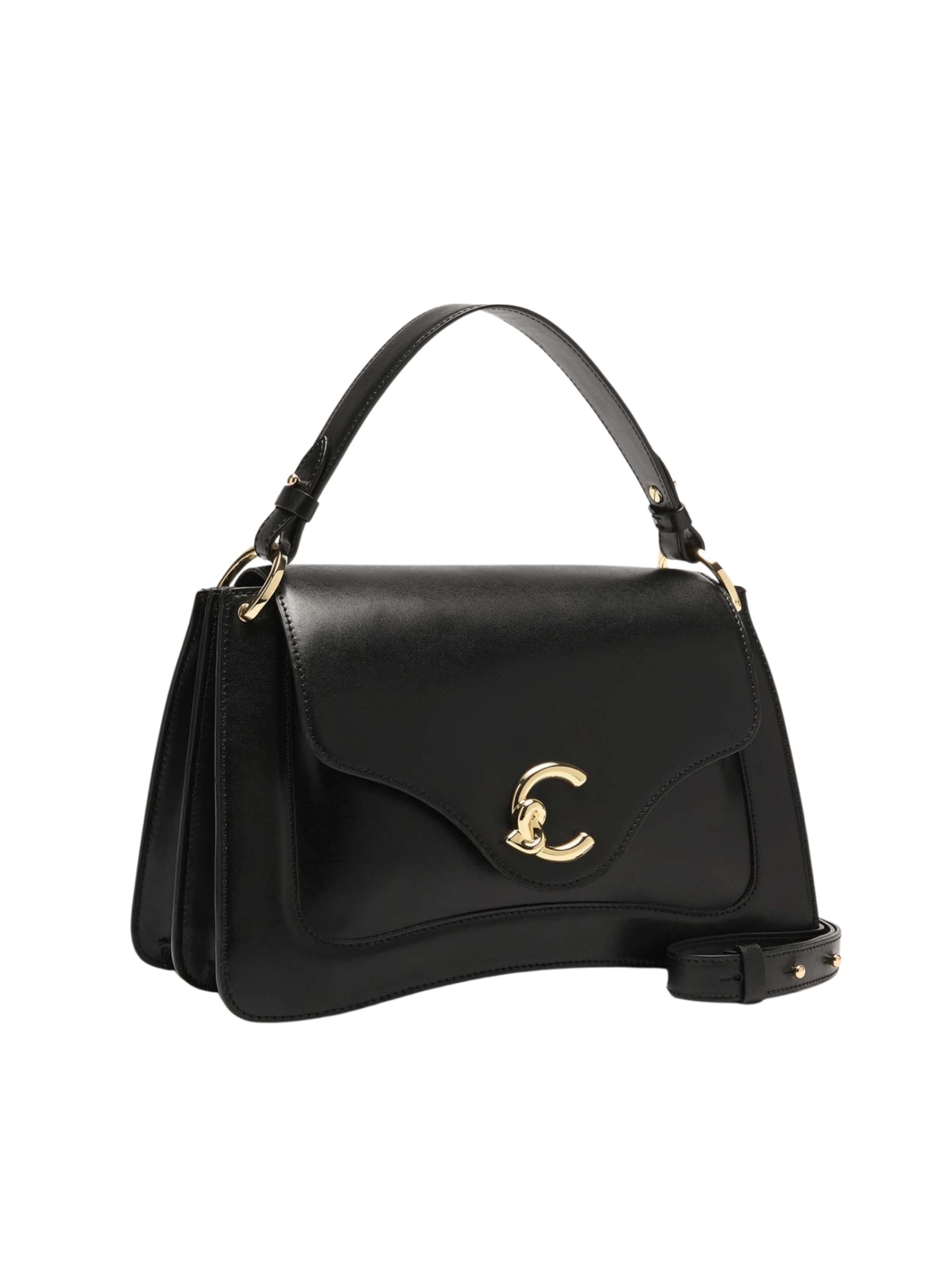 Borsa a mano 'COCCINELLE C-Me S26 4' di Coccinelle in nero