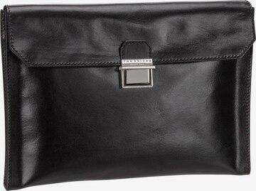 The Bridge Laptop Bag ' Dante' in Black: front