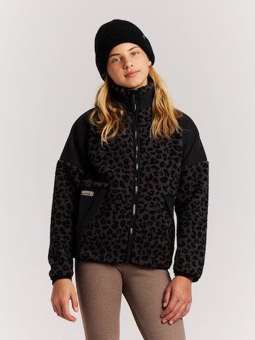 PROTEST Fleece Jacket 'PRTJohanna JR' in Black