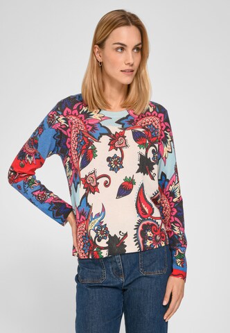 Pull-over include en mélange de couleurs : devant