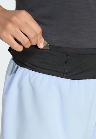 ADIDAS TERREX - Loosefit Pantalón de montaña 'Xperior' en azul