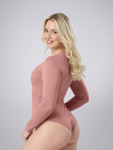 LEAFLETIC Body 'Leafletic Women’s Bodysuit'‌‌‌‌‌‌‌‌‌ in Pink