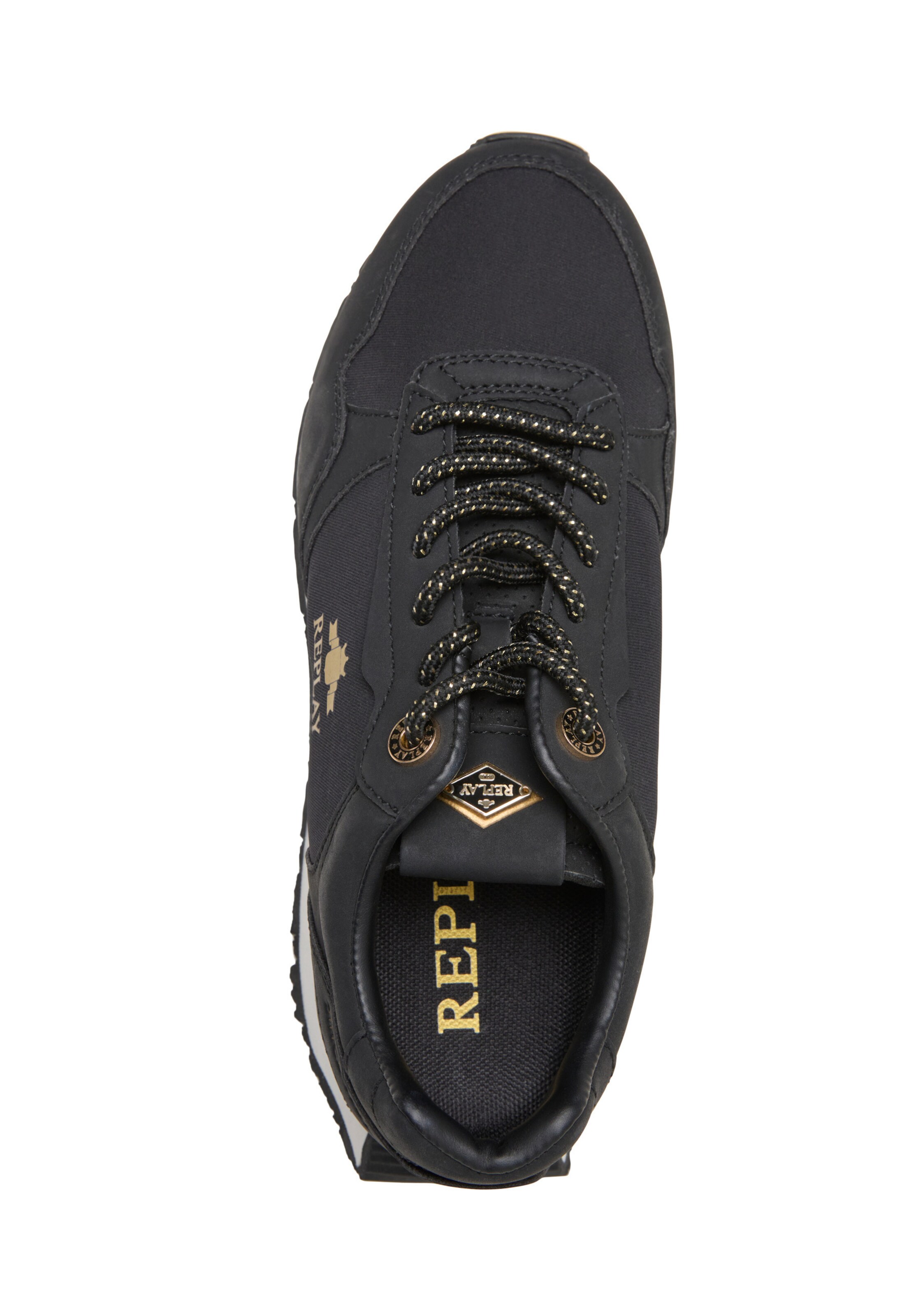 REPLAY Sneaker 'Avalan' in Schwarz