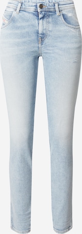 DIESEL Slimfit Jeans '2015 BABHILA' i blå: forside