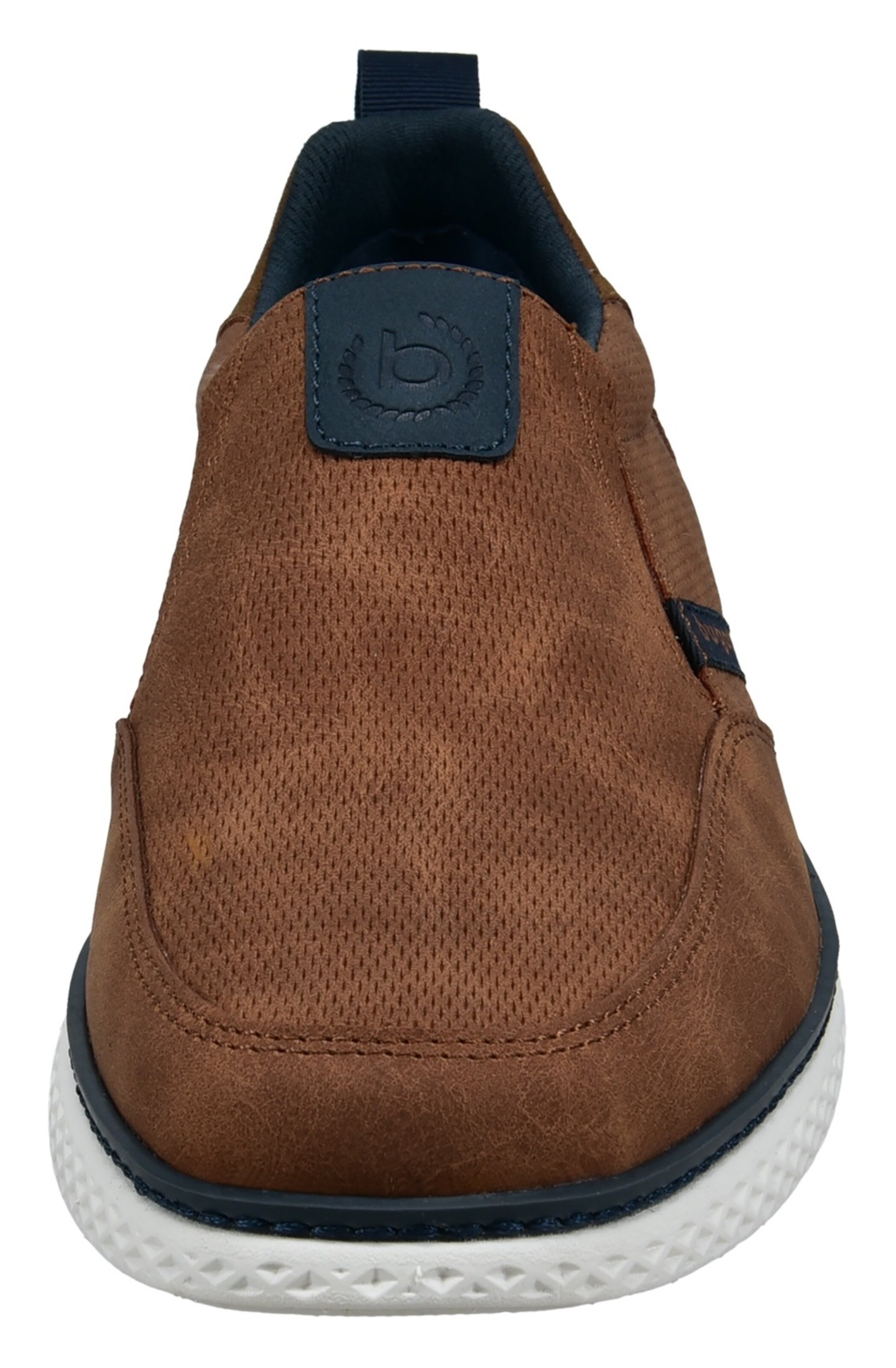 bugatti Slip On in Braun