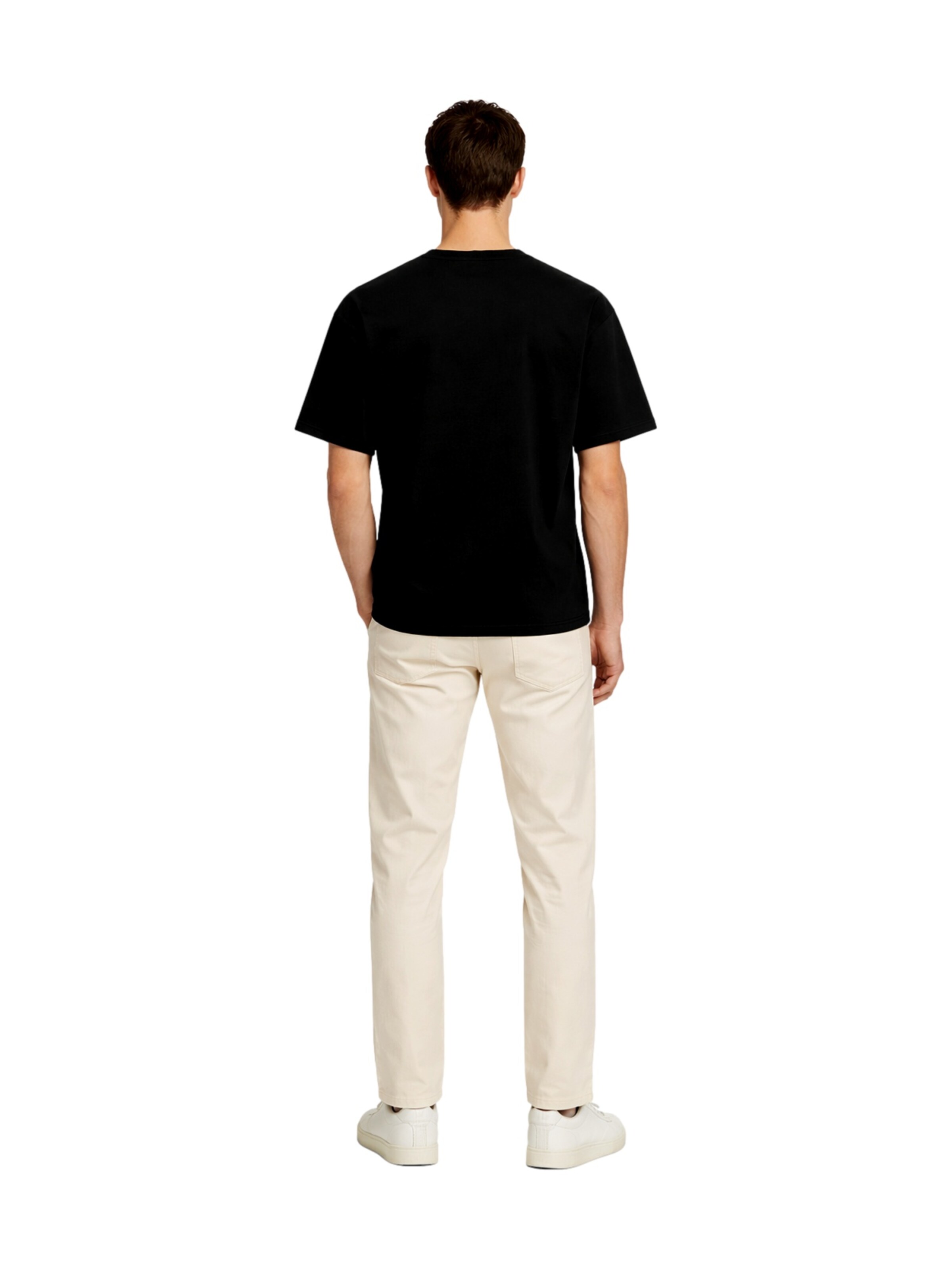 Only & Sons T-Shirt 'Caspian Airflex Amore' in Schwarz