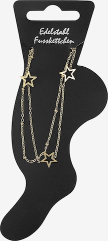 Akzent Foot Jewelry 'Svea, langlebig' in Gold: front