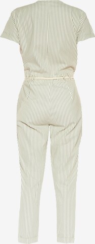 Le Temps Des Cerises Jumpsuit 'PELAGO' in White