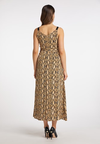 faina Dress in Beige