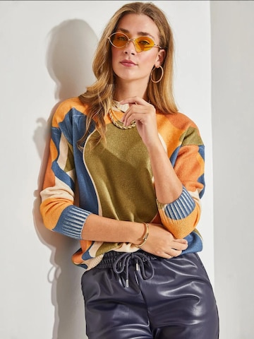 Bianco Lucci Pulover 'Pullover' | mešane barve barva