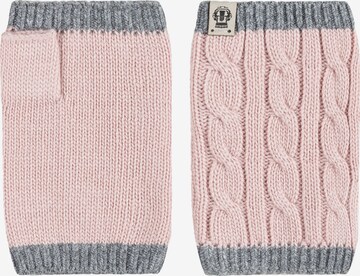 Roeckl Handwarmers ' Rosi ' in Roze: voorkant