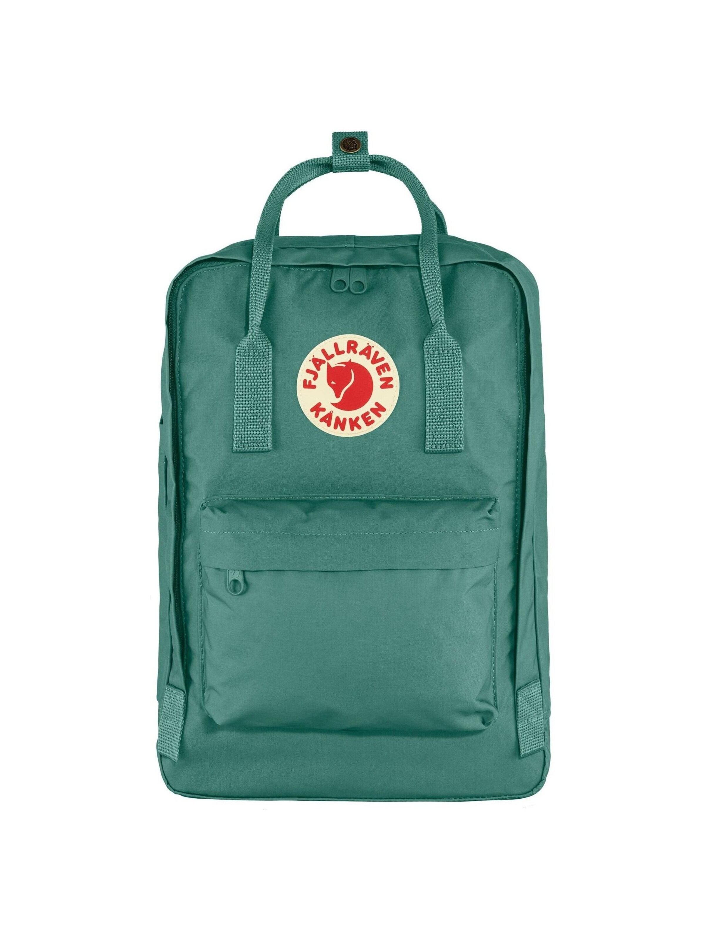 FJALLRAVEN Rucksack 'Kånken'‌‌‌‌‌‌‌‌‌‌ in Grün: Vorderseite