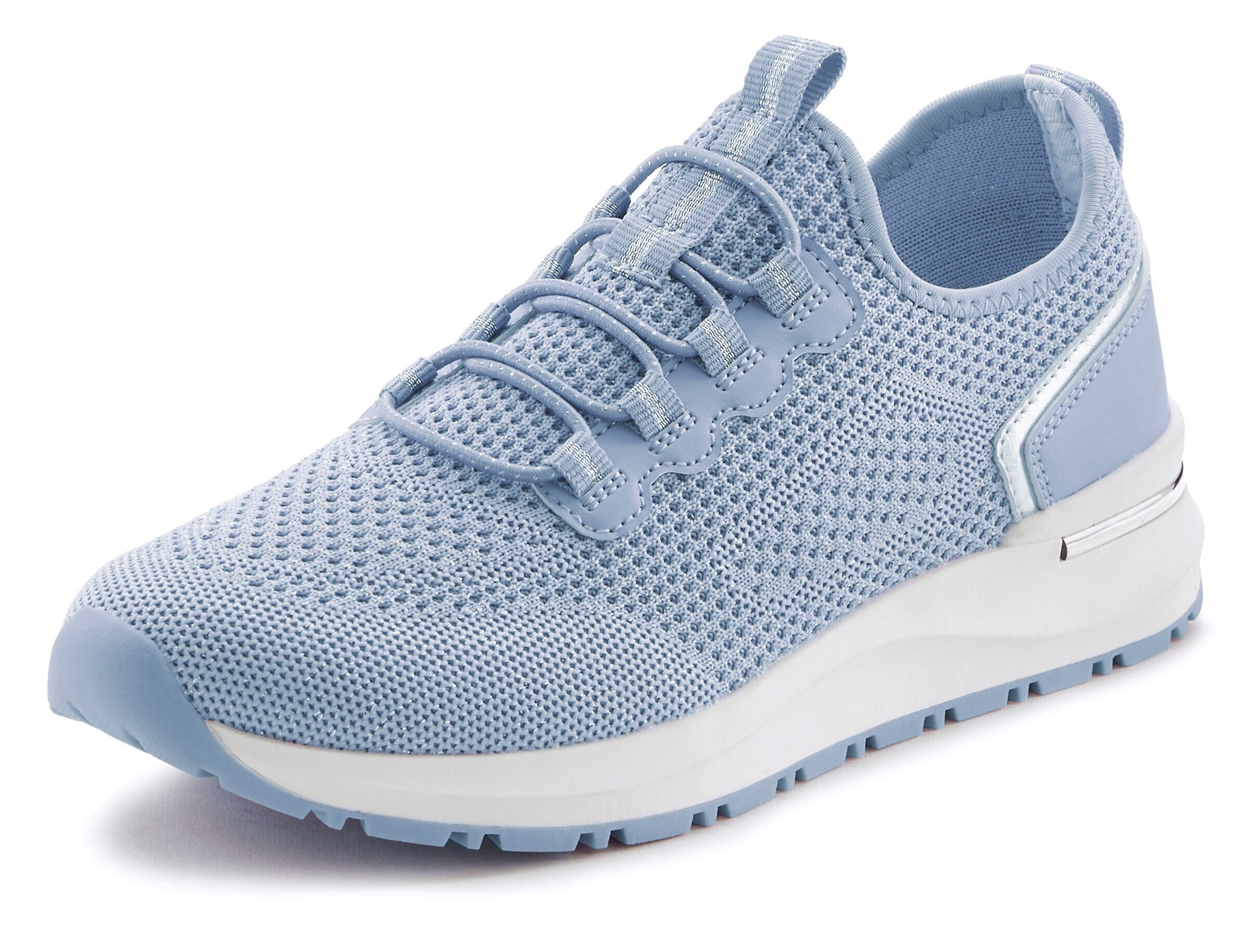 VIVANCE Slip-Ons in Blue: front