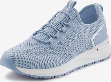 VIVANCE Slip-Ons in Blue: front