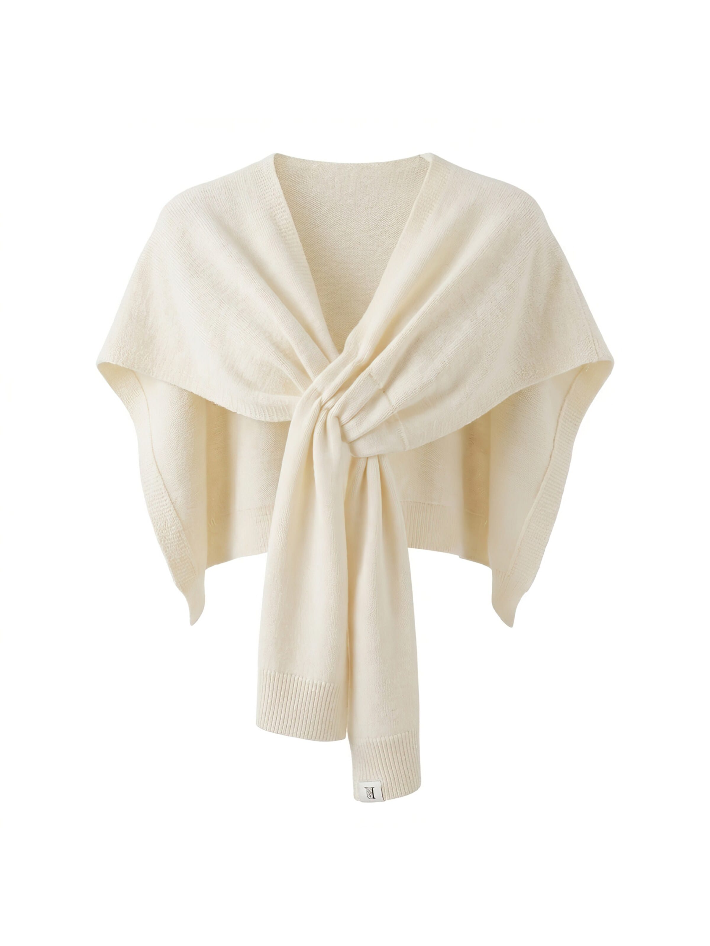 Magicshe Scarf 'Strickschal' in White: front