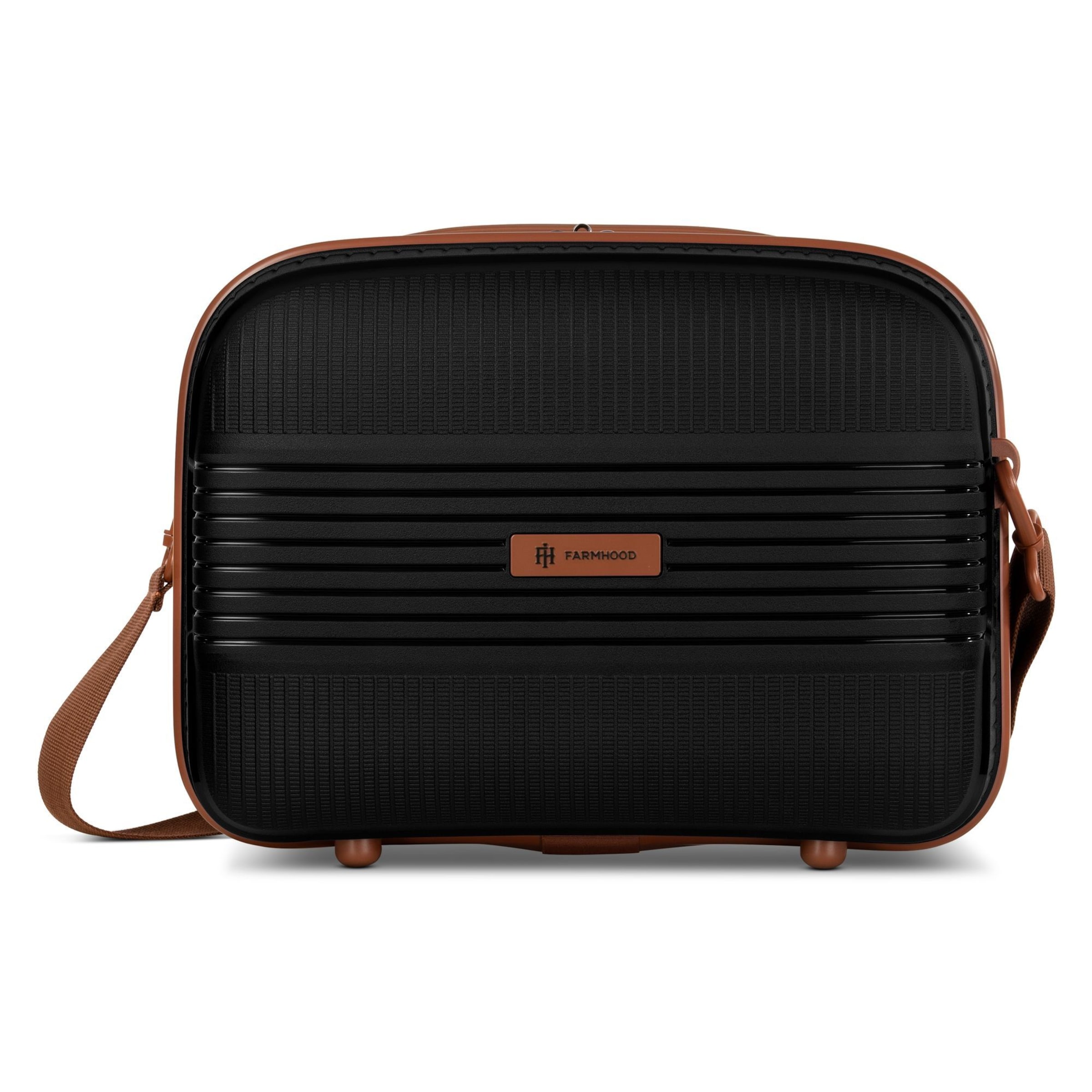 Farmhood Toilettas 'Eco Edition' in Zwart: voorkant