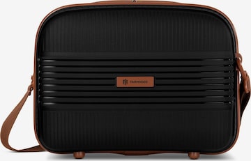 Farmhood Toiletry Bag 'Eco Edition' in Black: front