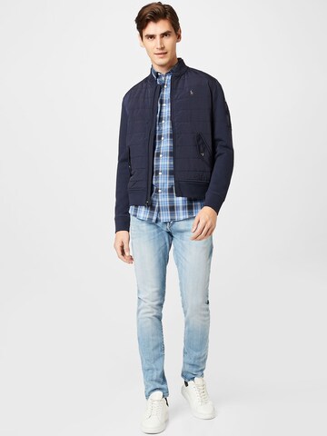 Coupe regular Chemise Jack's en bleu