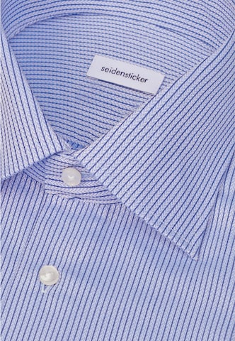 Coupe regular Chemise business SEIDENSTICKER en bleu
