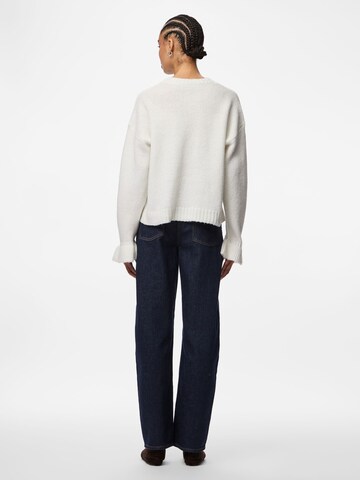 Pull-over 'PCJimma' PIECES en blanc