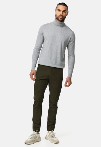 INDICODE JEANS Regular Chino 'Pasmia' in Groen