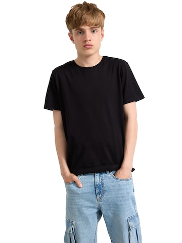 T-Shirt Lindex en noir : devant