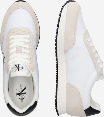 Calvin Klein Jeans Trampki niskie 'RETRO RUNNER SU-NY' w kolorze biały