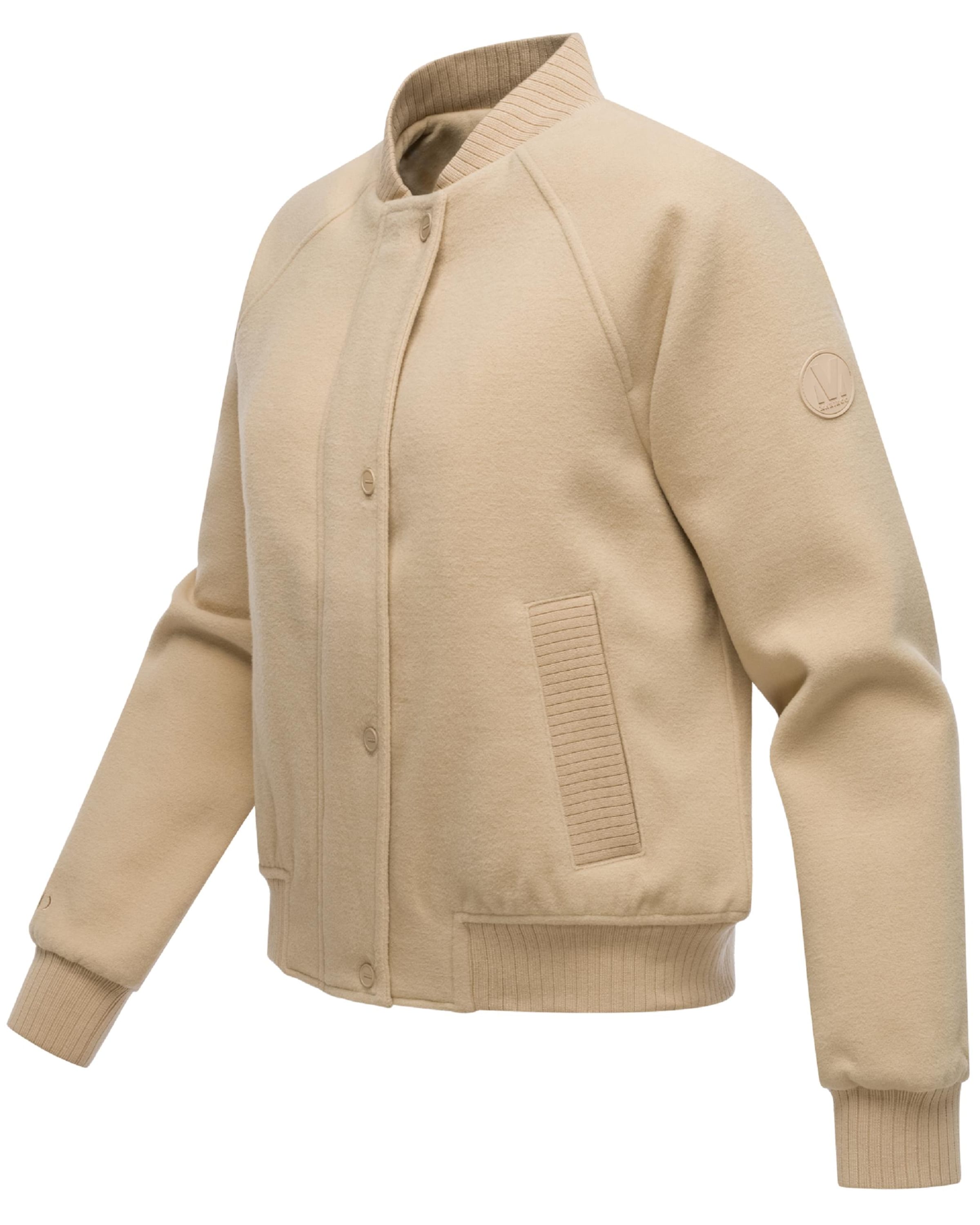 MARIKOO Overgangsjakke 'Zunaa 16' i beige