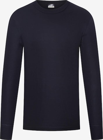 Henderson Shirt 'Baumwoll-Langarmshirt mit Rundhals, BT-104 M' in Zwart: voorkant