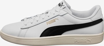 PUMA - Sapatilhas baixas 'Smash 3.0' em branco