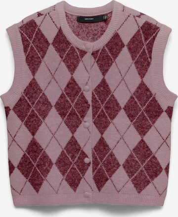 Gilet di VERO MODA in lilla: frontale