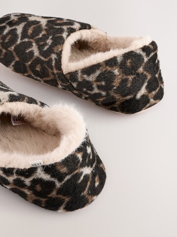 Pantoufle Next en marron