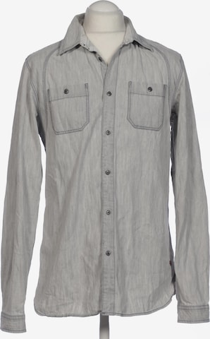 SCOTCH & SODA Hemd L in Grau: Vorderseite