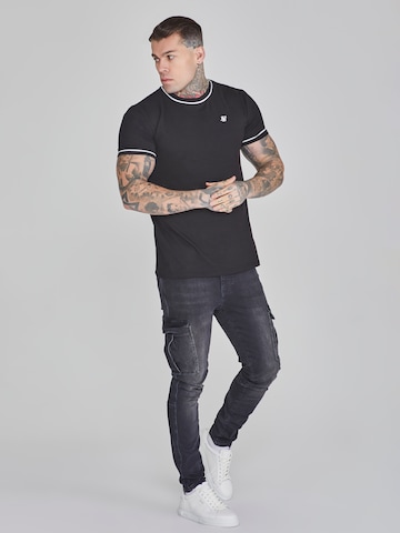 T-Shirt SikSilk en noir