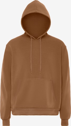 MO Sweatshirt i brun: framsida