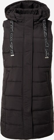 Soccx Vest in Black: front