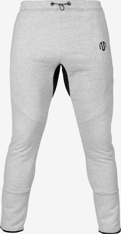 Skinny Pantaloni sportivi di MOROTAI in grigio: frontale