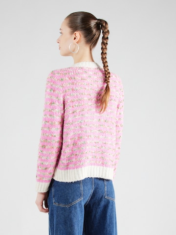 Rich & Royal Knit Cardigan in Pink