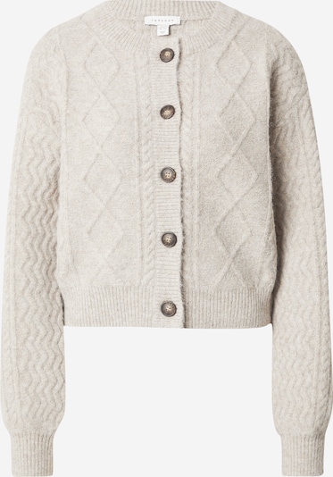 TOPSHOP Cardigan en beige, Vue avec produit