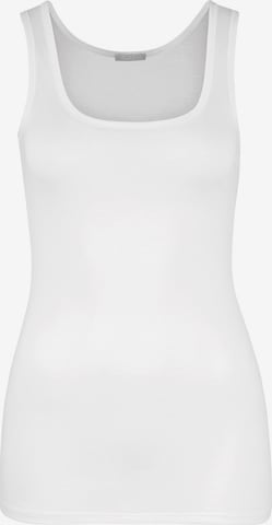 Hanro Top ' Ultralight ' in White: front