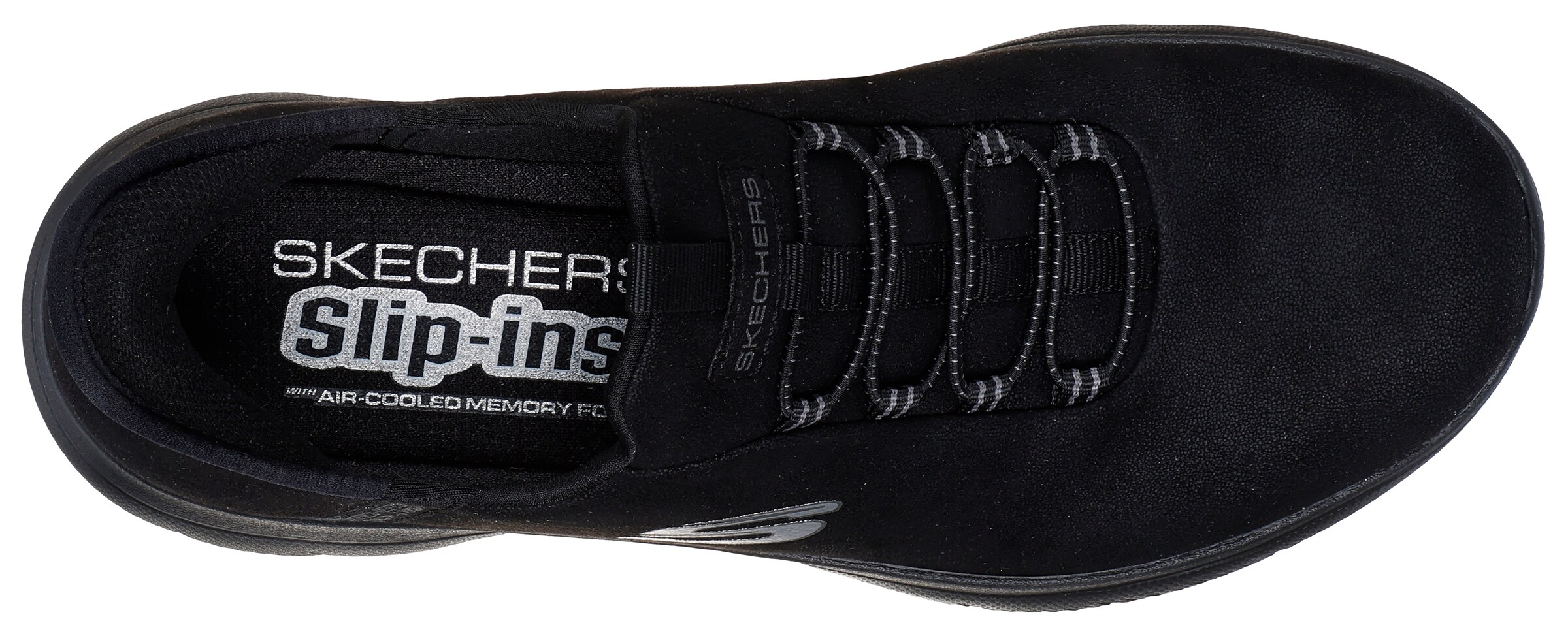 SKECHERS Slip On in Schwarz