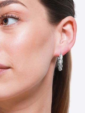 Boucles d'oreilles 'Alessia' Heideman en argent : devant