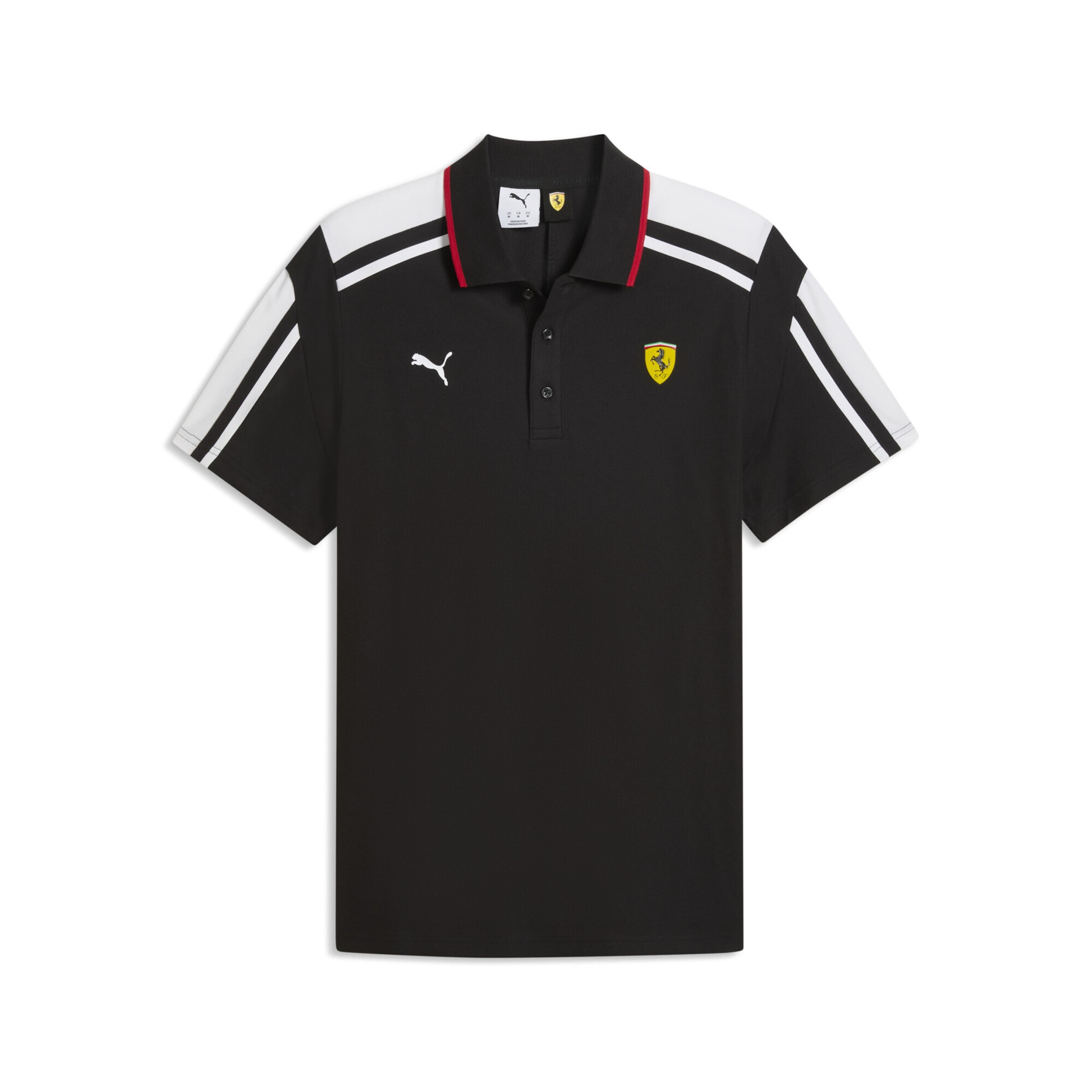 PUMA Funktionsshirt 'Scuderia Ferrari MT7' in Schwarz: Vorderseite