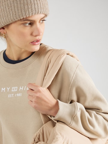 TOMMY HILFIGER Sweatshirt in Beige