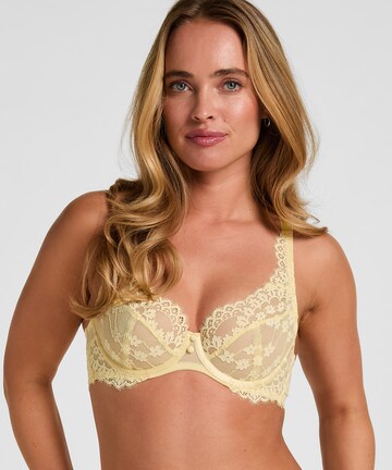 Hunkemöller Klassisch BH 'Daisy' in Gelb: Vorderseite