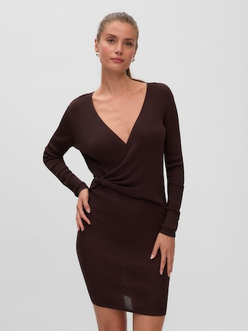 VERO MODA Dress 'VMASHLEY' in Brown: front