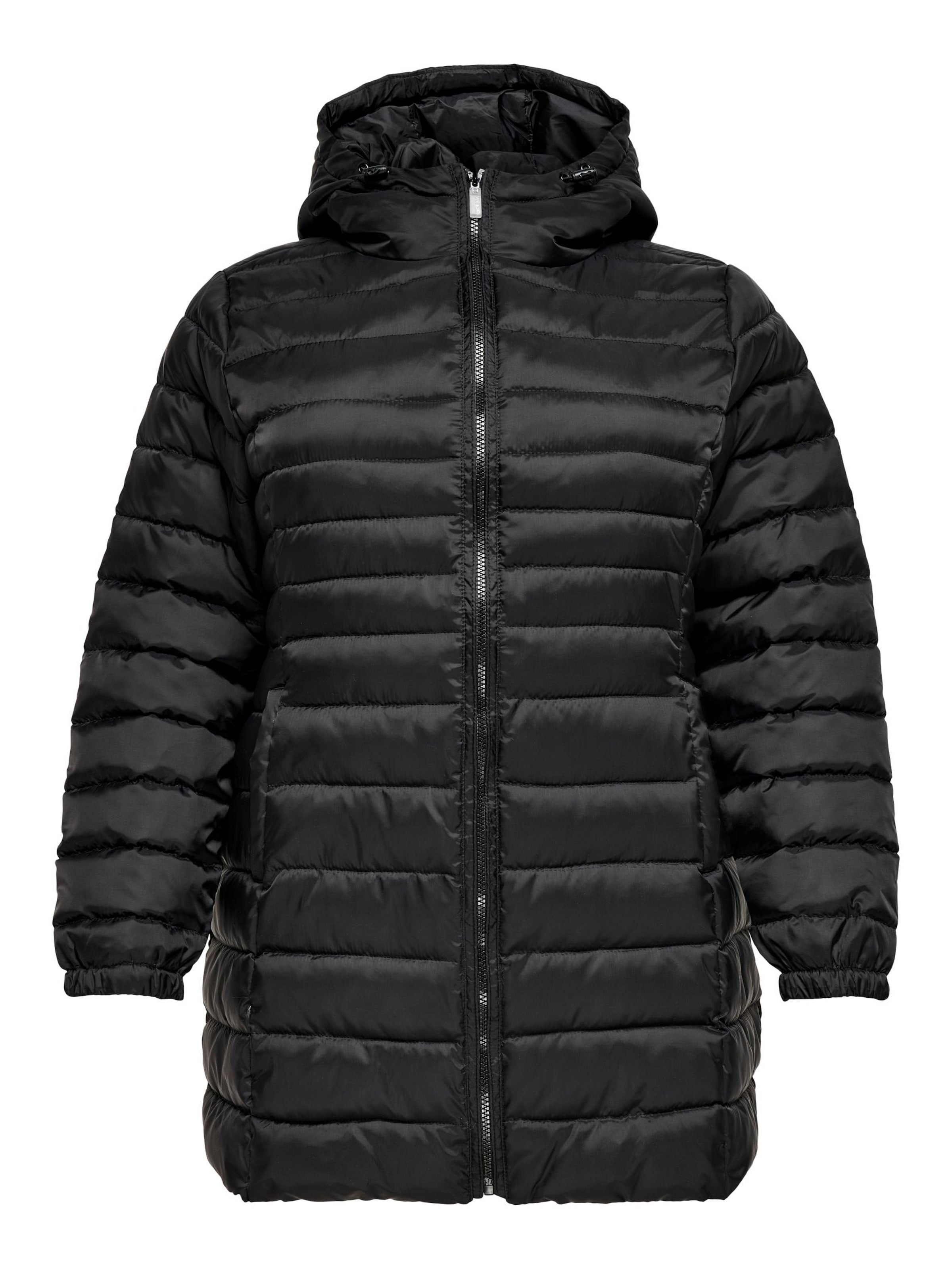 Veste d’hiver 'Tahoe' ONLY Carmakoma en noir : devant
