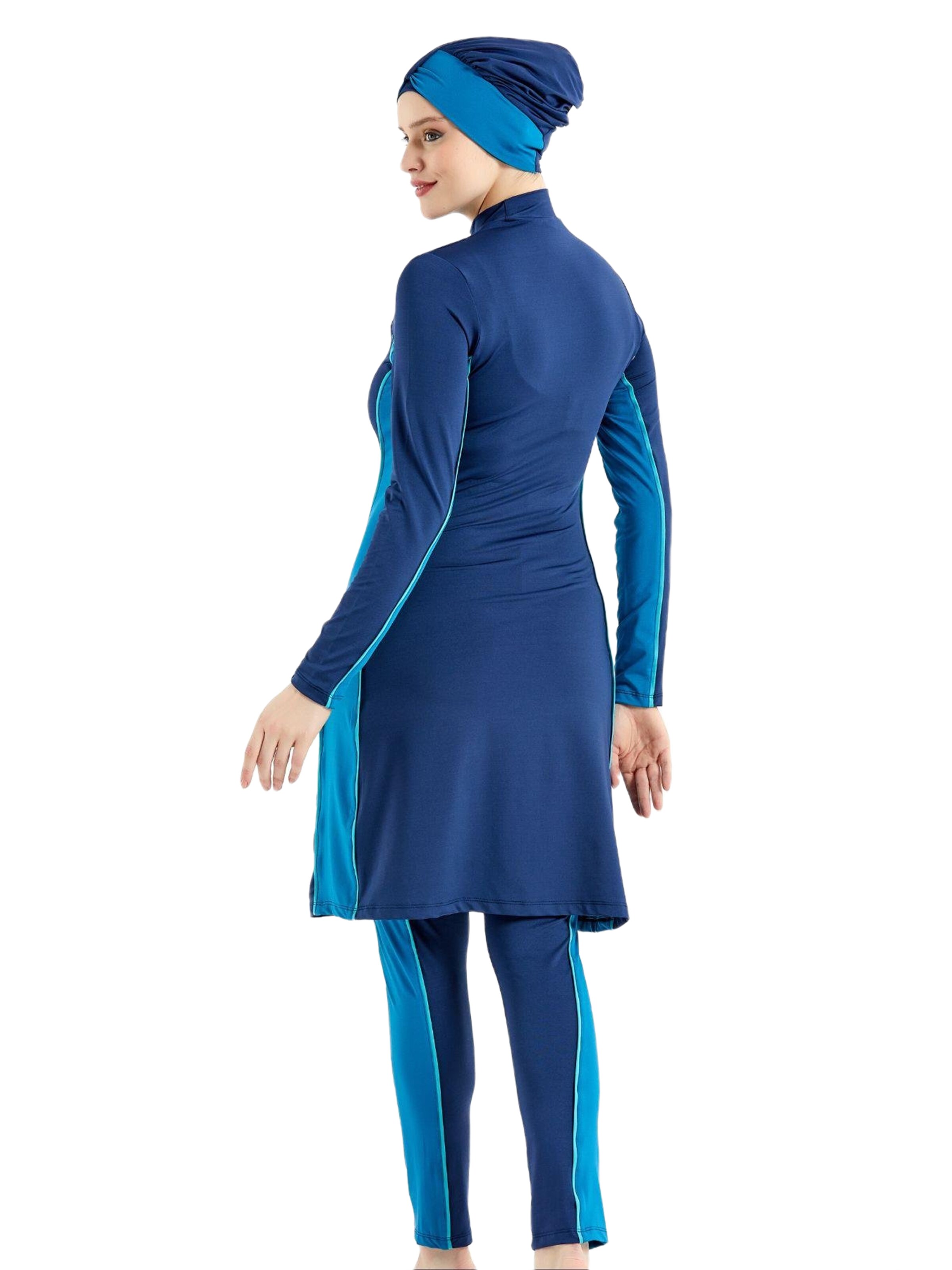 C&City Badpakjurk in Blauw