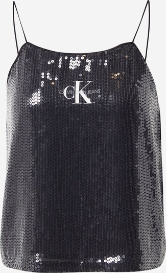 Top Calvin Klein Jeans di colore nero / argento / bianco, Visualizzazione prodotti