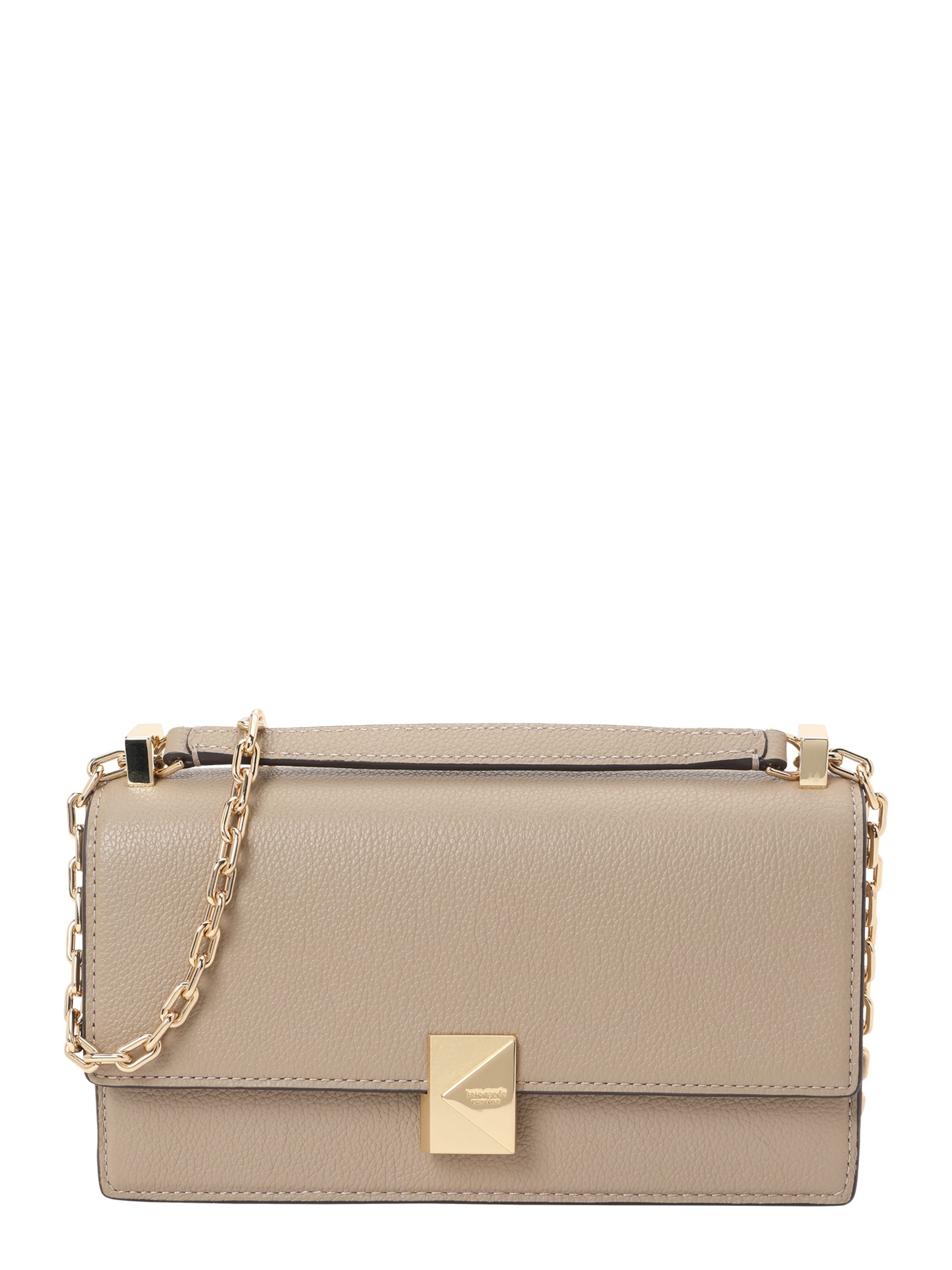 Kate Spade Τσάντα ώμου 'Deco Mini Flap Chain Crossbody' σε γκρι: μπροστά